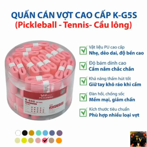Quấn Cán Vợt KINGTEK K G5S-60 Cao Cấp Hộp 60 Cái (TV1511)