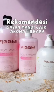 SABUN MANDI CAIR 1 LITER AROMA TERAPI / BODY WASH 1000ML BPOM BY FIGGMI