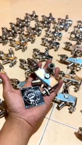 [CHROME] RUMAH DUDUKAN HANDLE KOPLING TIGER MEGAPRO LH KIRI COPOTAN ORI SUDAH CHROME