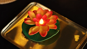 🪔 SG STOCK Deepavali Floating Lotus Lamp 6Pcs Waterproof Diwali Water Candle Light Home Table Festival Decoration