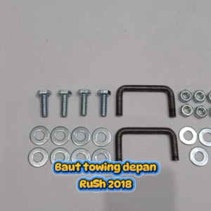 Baut Breket Towing Dudukan Depan Mobil Toyota Rush Tahun 2018
