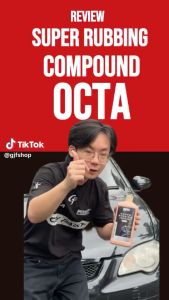 Super Rubbing Compound Kompon Mobil OCTA Serbaguna Step 1 & 2 Kemasan 1L