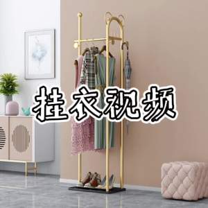 Clothes Stand Rack Bag Stand Clothes Rack Bag Stand Clothes Stand Floor Coat Pendant Stand Childrens Coat Rack Internet Celebrity Shelf 落地衣帽架