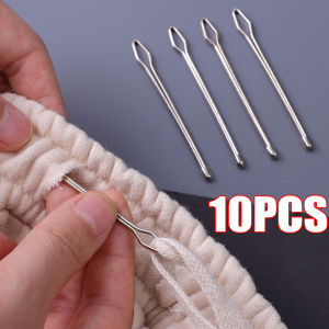 10Pcs Garment Clips Needle Elastic Band Rope Wearing Threading Guide Forward Device Tool For Wear Rope Sewing DIY Sewing Tools