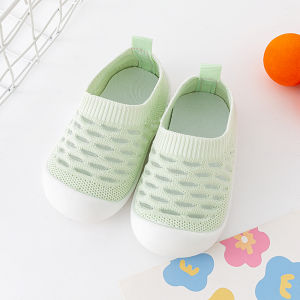 Baby Sneaker Casual Flat Sneakers Shoes Kids Shoes Anti-slip Soft Rubber Bottom  Children size Girls Boys Sports Shoes Spring