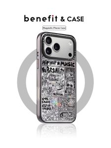 Retro Comic Book Style Magnetic Shockproof Phone Case