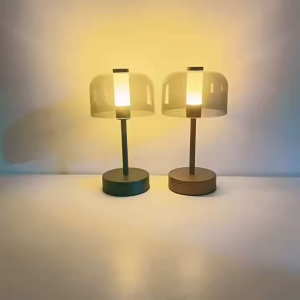 IKEE Cordless Touch Lamp Rechargeable Battery Tricolor Dimmable Led Table Lamp Suitable For Table Kitchen Dining Room Living Room