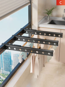 evesigar | Window Rail Clothes Drying Rack