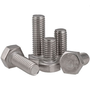 Fine Thread External Hexagonal Screw 304 Stainless Steel M6 M10 M12 M16 Thread Bolt Hex Head Bolt Hardware Tools Fastener