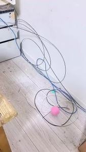 2pcs Single Wall-mounted Plastic Cable Organizer. Durable Space-saving Ideal for Sorting Household Wires and Power Cords.