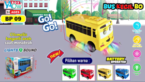 MAINAN ANAK BUS TAYO DANCING / MAINAN ANAK BUS TAYO GOYANG / MATA OLENG PROMO TERMURAH BP 09