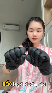 Găng tay mùa đông chống nước Bao tay đi xe máy hỗ trợ cảm ứng giữ ấm chất liệu chống nước có lót lông cừu cho nam nữ