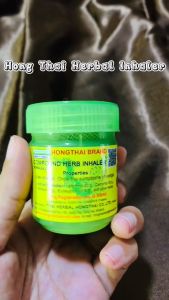 Traditional Hong Thai Herbal Inhaler | Made in Thailand for Aromatherapy Pain Relief and More (100% Authnetic)