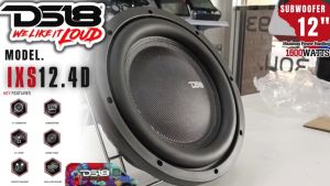 ดอกลำโพงซับเบสแน่น DS18 IXS12.4D ซับวูฟเฟอร์ติดรถยนต์แบบบาง 12" กำลังขับ 1600W MAX 800W RMS วอยซ์คู่ อิมพีแดนซ์ 4+4 โอห์ม (1ข้าง) ซัฟวูฟเฟอร์ติดรถยนต์เสียงดี แบรนด์ดังระดับโลก