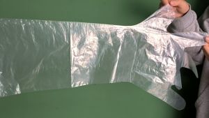 100Pcs Disposable Plastic Veterinary Gloves 90cm Extra Long Sleeve Full Arm Gloves