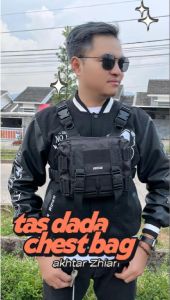 Tas Depan Dada Tactical Pria Akhtar Zhian
