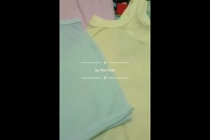 6pcs Singlet/Kaos dalam bayi/anak 0-6thn //kaos dalam anak laki-laki dan perempuan
