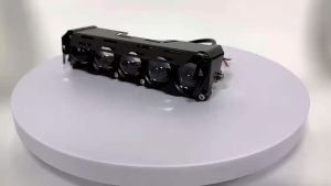 MOFOX P5 Laser Gun Motorcycle Mini Driving Lights Full Set Waterproof 80W Dual Color High and Low Beam Spotlight Auxiliary Light For Motorcycle Car LED Work Lights Lazer Gun Driving Light