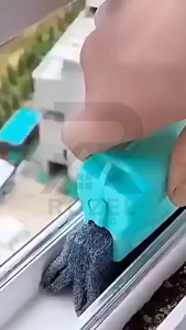 ROZEL Sikat Pembersih Celah Jendela Sikat Dapur Serbaguna Magic Brush Pembersih Sela Kaca Jendela Mobil Rumah Sudut Wastafel