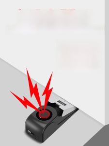 MONLEYTA | Portable German Door Stop Alarm For Single Female Tenants Travel Anti Wolf Theft Prevention Loud Sound Door Plug