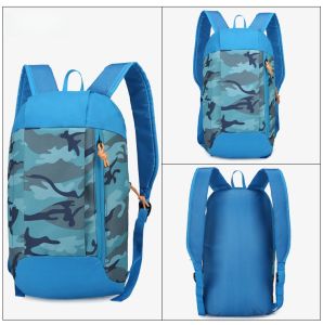 Lightweight Camouflage Military Outdoor Backpack for Primary School Students Double Shoulder Bag for Hiking And Summer Camp Activities