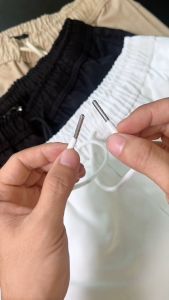 Quần short nam kaki thun cao cấp mẫu trơn dễ phối MISFIT quần short kaki dây rút lưng thun MIS452