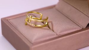 Cross Rings For Women Opening Gold Color Stainless Steel Ring Vintage Jesus Couple Wedding Jewelry Freeshipping Item anillos
