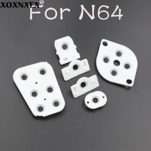 Bộ Phận Sửa Chữa Nút Cao Su Dẫn Điện Tay Cầm N64 Miếng Silicon Thay Thế Joy Pad Cho Nintendo 64 Phụ Kiện Nút Bấm Tái Sử Dụng