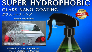 ORIGINAL FANTASTIC XML SUPER HYDROPHOBIC Glass Nano Coating Water Repellent Fantastic XML Philippines Windshield Polish Cleaner Waterproof Ceramic Original Viral Auto Tuning Rain Proof Water Beading Acid Rain Motorcycle Glass Car Detailing Stain Remover