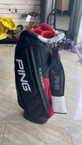 Túi gậy golf ( golf caddy bag ) Caddy Bag Ping CB-P191 Red/Black NEW - 6136