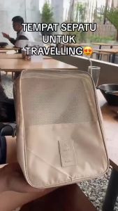 hayylife Tas Penyimpanan Sepatu - Tas Sepatu Oxford Cloth Organiser Sepatu Perjalanan Set Tiga Tas Sepatu Tas Perjalanan untuk Sepatu HL-AEA902