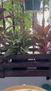 Thùng gỗ pallet Thùng gỗ thông đa năng tiện dụng trang trí để đồ phù hợp cho homestay