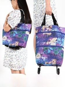 Portable Folding Shopping Cart