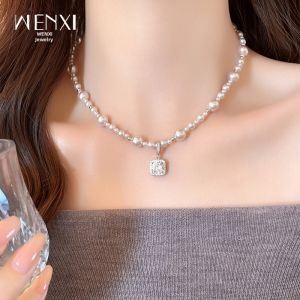 WENXI | Elegant And Unique Fashion Pearl Necklace