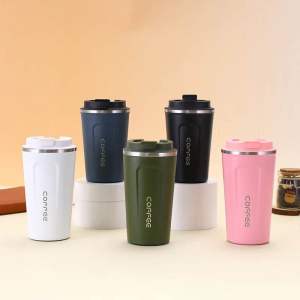 Mug Coffee Portable Stainless Steel 510ml Mewah - Termos Kopi Exclusive