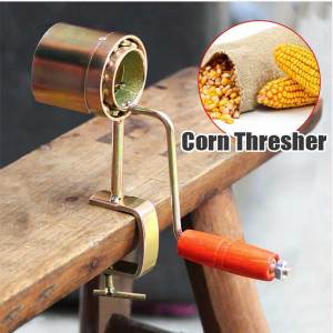 1Set Manual Corn Thresher Sheller Knife & Dry Corn Separator