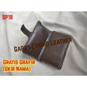 Dompet Kulit 3/4 Pria Pull Up Premium Full Kulit 3 Layer Garut Handmade (DP18)