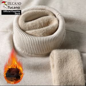 TUCANO | Fleece Lined Warm High Collar Sweater for Men