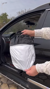Foldable Sunshade For Car Window Reflective Automotive Window Sunshades Front For All Model Car