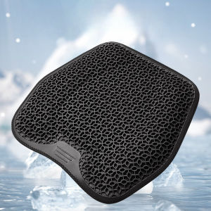 Car Seat Cushion Honeycomb Design Gel Breathable Soft and Easy To Clean Provides Comfortable Support Elastic Gel Car Seat