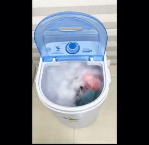 Maimeite 4.5KG Mesin cuci mini Dengan fungsi tumble dry Washing Mesin cuci mini portable Hemet Energy