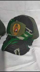 TERMURAH TOPI COWAK BORDIR TNI AD NKRI DAN MALVINAS