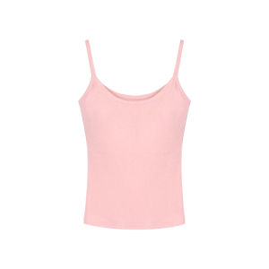 Áo Ba Lỗ Màu Vàng Ôm Vừa Vặn Mùa Hè Pure Desire Dành Cho Nữ Áo Ba Lỗ Màu Tím Có Đệm Ngực Áo Ba Lỗ Dây Chun Ngọt Ngào Và Cay Nồng