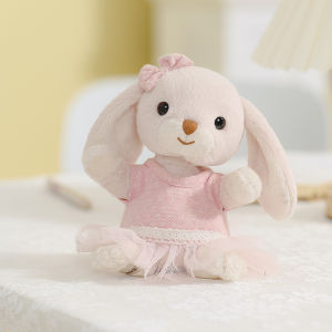 Adorable Gabriel Plush Toy Rabbit Doll Gift for Girlfriend Birthday Holiday Cute Stuffed Animal Soft PP Cotton Filled Toy for All Ages