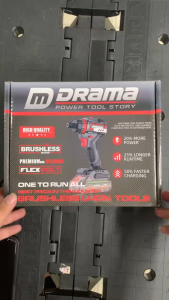 Máy chuyên vít 3 chức năng pin 21V DRAMA có búa | Lực siết 60N.m 23 cấp trượt siết vặn ốc bắt tôn VT555
