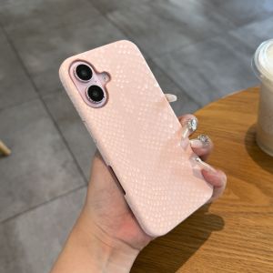 Ultra-Thin Luxury Snake Skin Pattern Leather Phone Case for Apple iPhone 12 Protective Cover Half Body Slimming Elegant