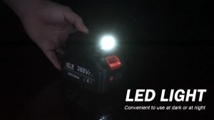 Adaptor/Charger Baterai Cordless Konverter Dual USB Output Port 2A + Lampu LED