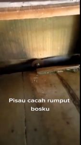 Pisau pencacah rumput.untuk dinamo pompa air/parutan kelapa/sanyo/grinda dll...30cm+as10mm
