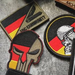 Patch_ miếng dán velcro vải huy hiệu _chiến thuật