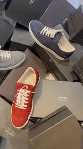 Giày Thể Thao Nam Sneakers Da Lộn - Duca Di Morrone - Sản Xuất Và Nhập Khẩu Chính Hãng Tại Italy_BRANDO-CAM